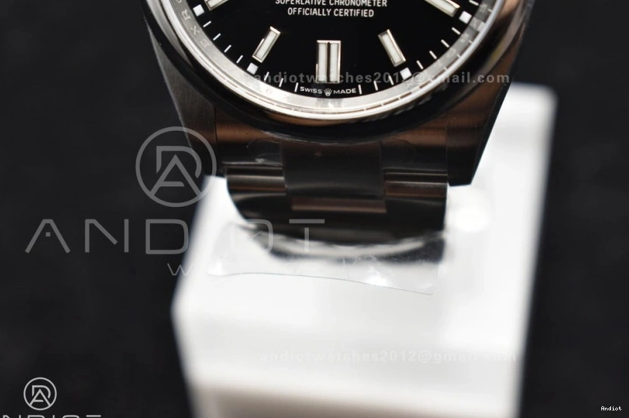 Steel Clean VR3230 36mm Oyster 1:1 Edition Best 904L 126000 Silver Perpetual Black 0405